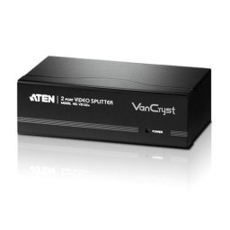 Divisor de vídeo Aten VS132A 2 puertos VGA, resolución 2048x1536