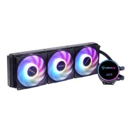 Refrigeración Líquida UNYKAch AquaStorm Neo 360 393mm 3 Ventiladores ARGB Display