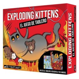 Juego de mesa Asmodee Exploding Kittens para 2-6 jugadores, 20 min