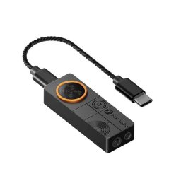 DAC Portátil Fosi Audio DS3-B con Amplificador de Auriculares y Audio Espacial 7.1