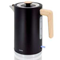 Tetera eléctrica Briebe KT1165BLK 1,7L 2200W Diseño Nórdico