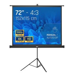 Pantalla de proyección Iggual 72" con trípode y bolsa