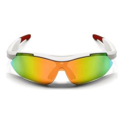 Auriculares Energy Sistem Flowbeat Sunglasses inalámbricos Bluetooth deportivos con protección UV400+, IPX5, batería 8h, blancos