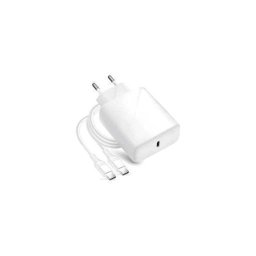Cargador Rápido USB-C Genérica 25W QuickCharge 4.0 + Cable
