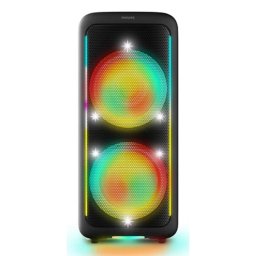 Altavoces Philips Party inalámbricos 100W con bluetooth 5.4 y luces LED RGB