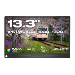 Monitor JAPANNEXT JN-MD-IPS133WUXGAR 13,3" WUXGA 60Hz IPS HDR Altavoces USB-C FreeSync G-Sync