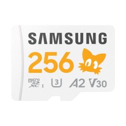 Tarjeta MicroSD Samsung MB-MD256S 256 GB UHS-I Clase 10 V30 A2