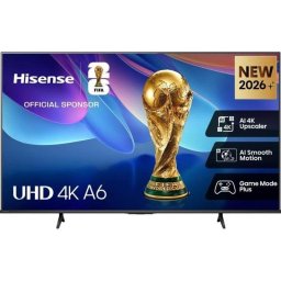 TV Hisense LED 55A6S 55" 4K UltraHD 60Hz Smart TV VIDAA HDR10 Dolby Vision IQ