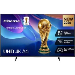 TV Hisense QLED 55A6S 55" 4K UltraHD 60Hz Smart TV HomeOS HDR10 Dolby Vision IQ