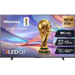 TV Hisense QLED 55Q7S 55" 4K UltraHD 60Hz Smart TV VIDAA HDR10+ Dolby Vision IQ