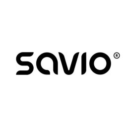 Caja PC Savio AK-87 2.5/3.5" ABS Negro con Adaptador de Corriente