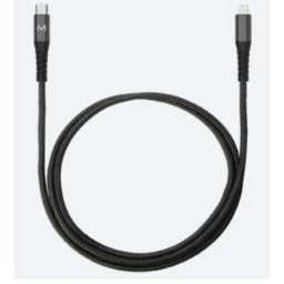 Cable Mobilis 001343 1 m Lightning a USB C Negro