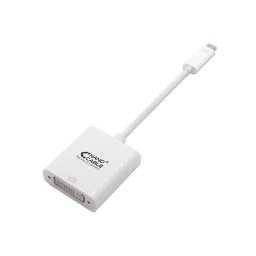Nanocable Cable Conversor USB-C a DVI-D Dual Link Macho/Hembra 15cm