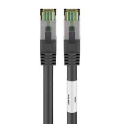 Goobay Cable de Red SFTP CAT8 1m Negro