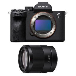 Cámara Mirrorless Sony Alpha 7 IV 33MP 4K Sensor Full-Frame 35mm F1.8 4K UHD WiFi