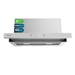 Campana extractora Cecotec Bolero Flux TLT 605501 Recirculación 60cm con control táctil