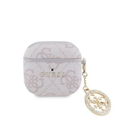 Funda GUESS AirPods 4 Rosa Antigolpe