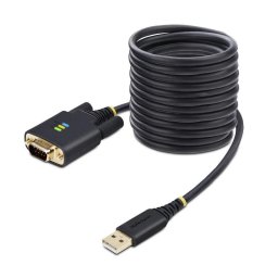 Cable Adaptador USB a Serie StarTech.com 3m - Retención COM - FTDI