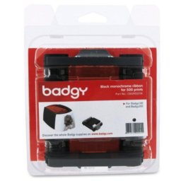 Cinta para impresora Evolis CBGR0500K 500 páginas negro transferencia térmica