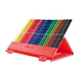 Estuche Milan Flexibox 24 Lápices Triangulares Madera Sostenible