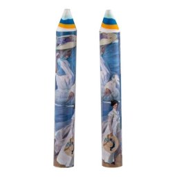 Set de Gomas de Borrar Javier Extra-grandes Diseño Flamenco Formato Lápiz Protector Plastificado