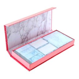 Estuche de notas adhesivas Officebox North Glace con cierre magnético