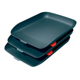 Set de bandejas porta documentos Leitz Cosy 3 bandejas A4 gris