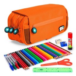 Estuche Escolar Triple Grafoplás ColePack BitsBobs con Material Incluido