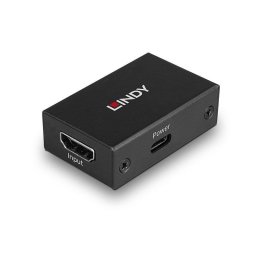 Repetidor de Señales AV Lindy 38391 8K 48 Gbit/s HDMI HDCP Negro