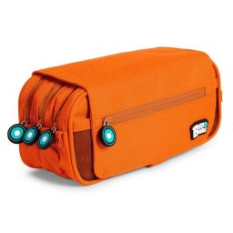 Estuche Portatodo Triple Grafoplás Bits and Bobs Naranja