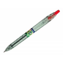 Bolígrafo Retráctil Pilot Ecoball Rojo 86% Plástico Reciclado
