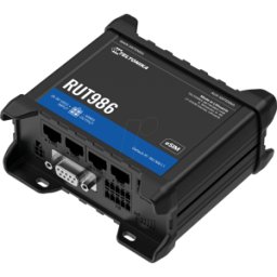 TELTONIKA RUT986 - Enrutador industrial LTE CAT 4, WLAN, 4G / 3G / 2G, dual sim