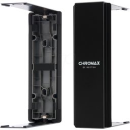 NOCTUA NO NA-HC4 SW - NA-HC4 cubierta del radiador cromax.black para NH-D15(S)