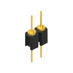 FISCHER ELEKTRONIK FIS MK05 2G - Cabezal de perno, 1 fila, 1 x 2 - 2,54 mm