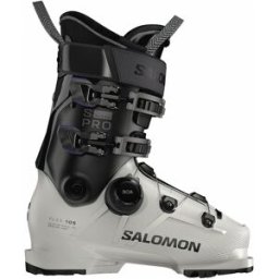 Salomon Botas de All Mountain de Mujer S/PRO SUPRA BOA 105 W GW . (25.0 Mondopoint (Cm)) Gris / Negro