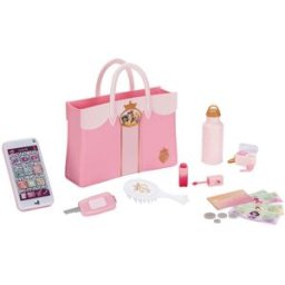 Disney Set de bolso y teléfono deluxe y accesorios Princesas con Estilo Jakks Pacific.