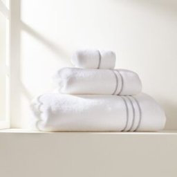El Corte Inglés Toalla de baño algodón 600 gr/m2 Orgánico Luxury . (Sábana de baño) Plata