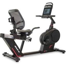 BH Fitness Bicicleta estática reclinada XTR Multimedia 12 H655TFT12 con envío gratis, montaje profesional opcional con cargo. Negro