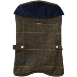 Hackett Chaqueta tweed para perros. (45 cm) Verde
