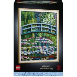 Lego Juego de construcción Claude Monet: Puente sobre Estanque de Nenúfares 31220 ART - 31220.
