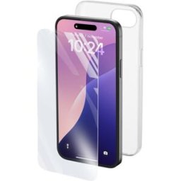 Cellular Line Kit de funda + protector de pantalla Cellularline para iPhone 16e. Transparente
