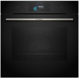 Bosch Horno multifunción vapor añadido, Master Chef - HRG7784B1. Negro