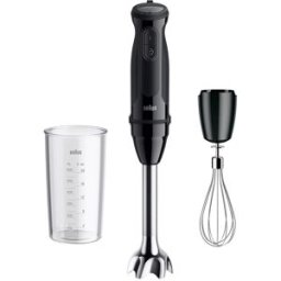 Braun Batidora de pie MQ50051BK con Easy Click System. Negro