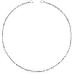 Tous Cadena hold de plata. Plateado
