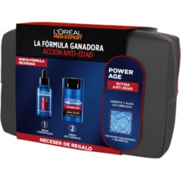 L'Oréal Paris Men Expert Power Age Suero Hialurónico AntiedadMen Expert Sérum Power Age 30 ml Crema hidratante 50 ml