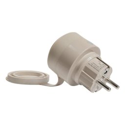 Enchufe Inteligente Shelly Outdoor Plug S Gen3 Wi-Fi Bluetooth Control por Voz y Estadísticas de consumo
