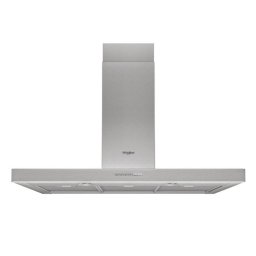 Campana extractora Whirlpool WHBS93FLEX Ducto/Recirculación 90cm Inox LED ZenMode