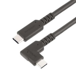 Cable USB-C StarTech RUSB31CC1MBR 1m 10Gbps Acodado Power Delivery 100W DP Alt Mode