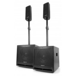 Altavoces Vonyx de suelo Bluetooth 1000W con subwoofer y USB SD