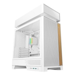 Caja DeepCool CL6600 WH ATX Blanca Vidrio Templado ARGB Gaming